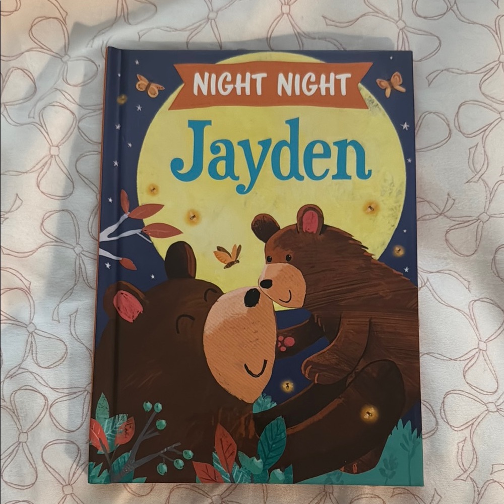 Night Night Jayden Children's Book
